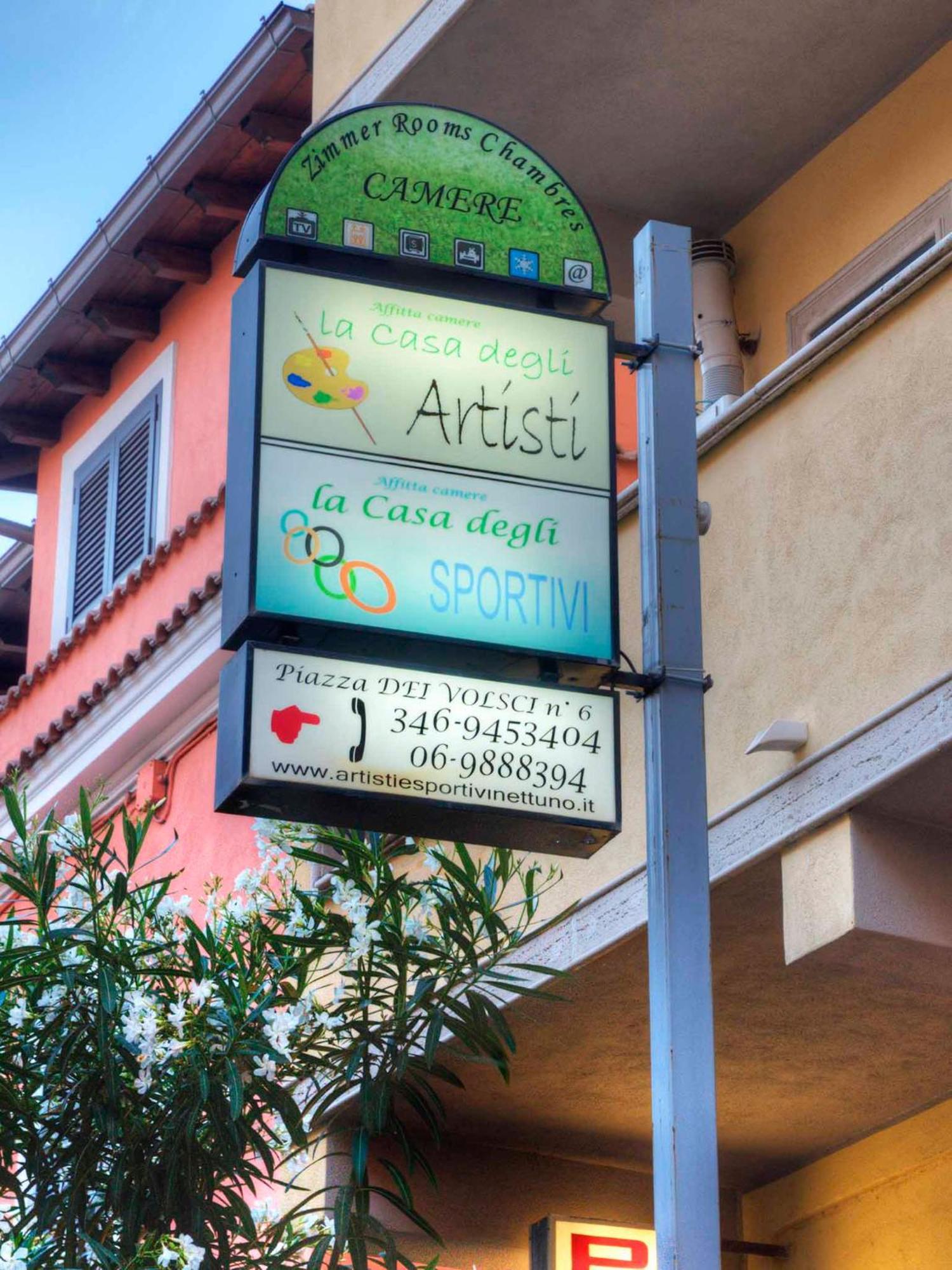 La Casa Degli Artisti 1 호텔 네뚜노 외부 사진